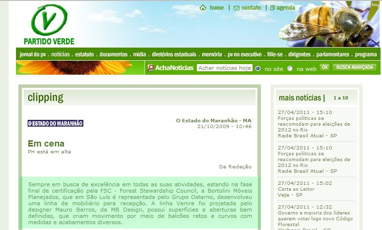 Jornal Partido Verde