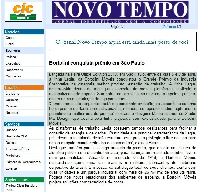 Jornal Novo Tempo